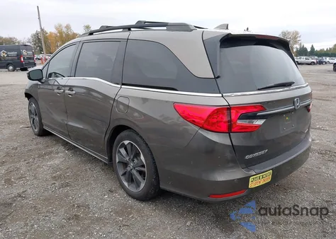 2021 Honda Odyssey Elite from USA, damaged, VIN 5FNRL6H99MB017021